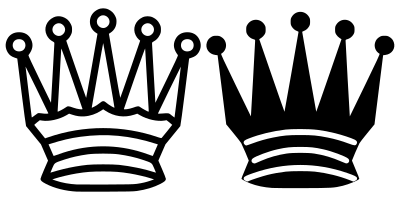 portablejim Chess tile Queen