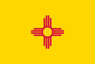 Flag of New Mexico USA