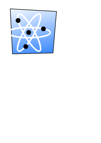 icono simple atomo