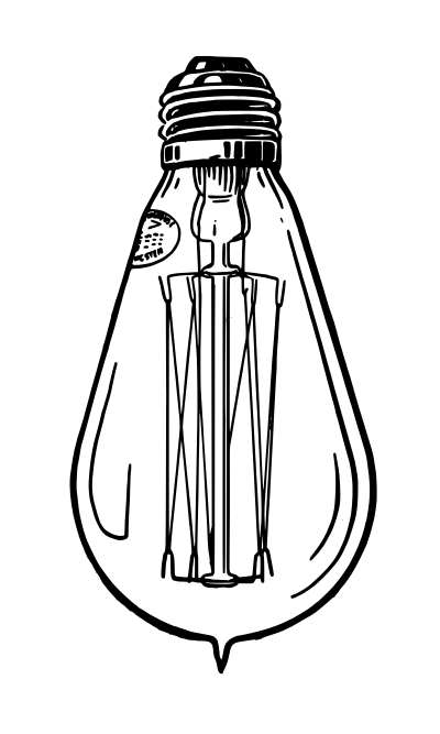 lightbulb unlit