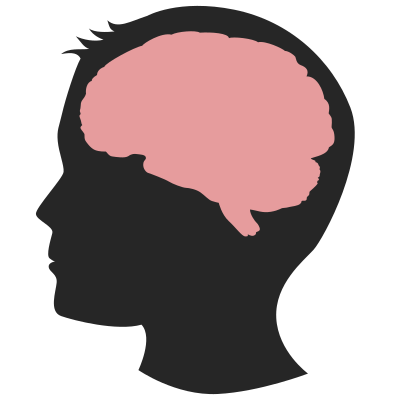 male human profile brain kevinolson cc0