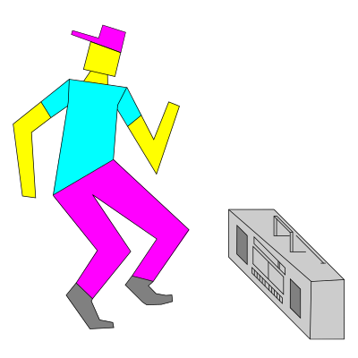 dancingboxman color