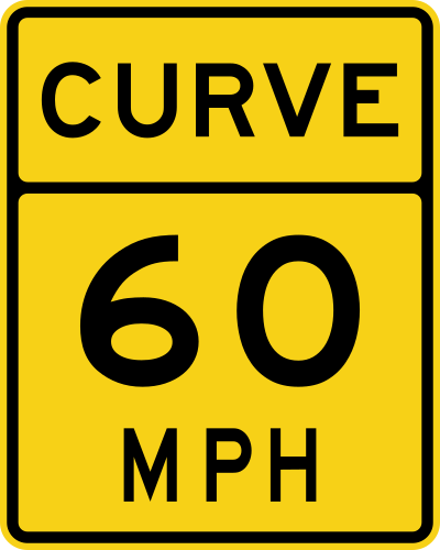 Advisory Curve Speed English