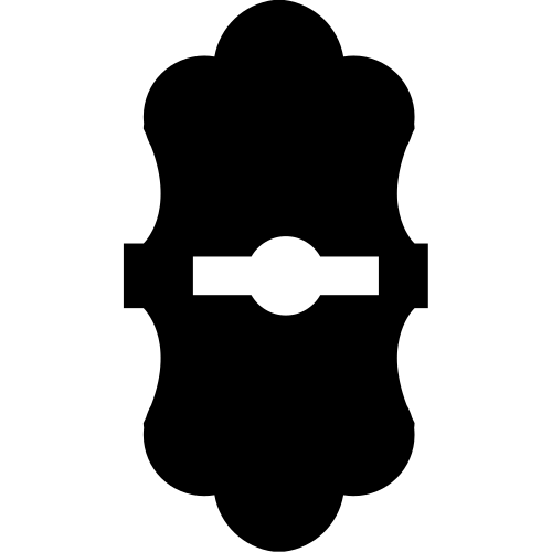 keyhole variant with curved edges