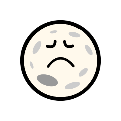 moon sad